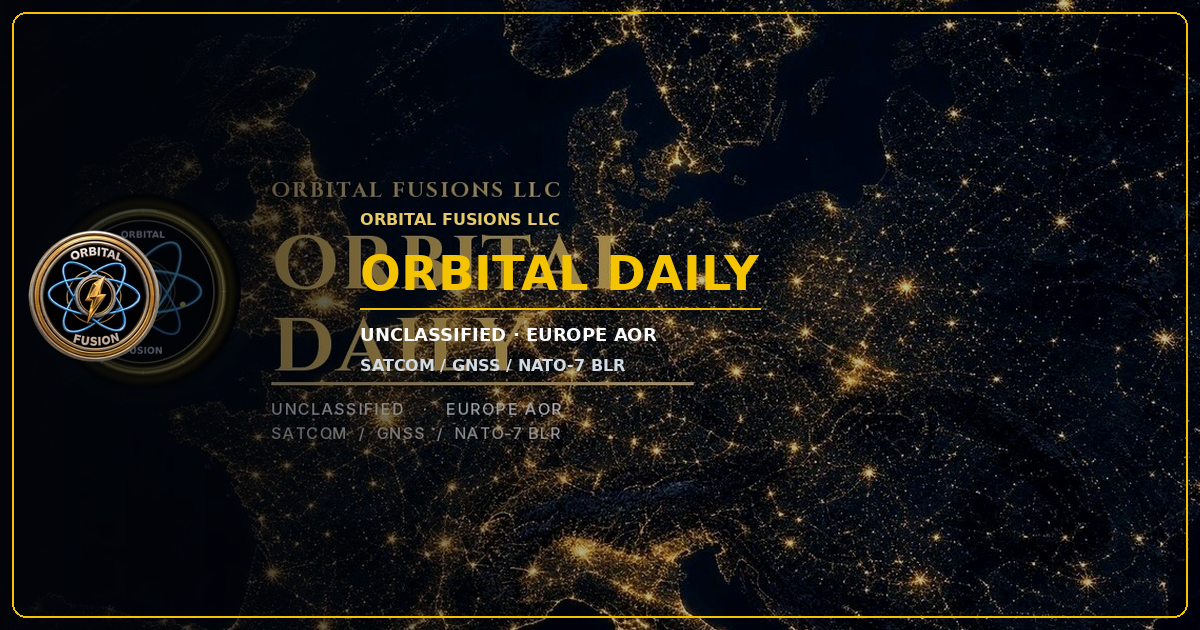 Orbital Daily status packet card